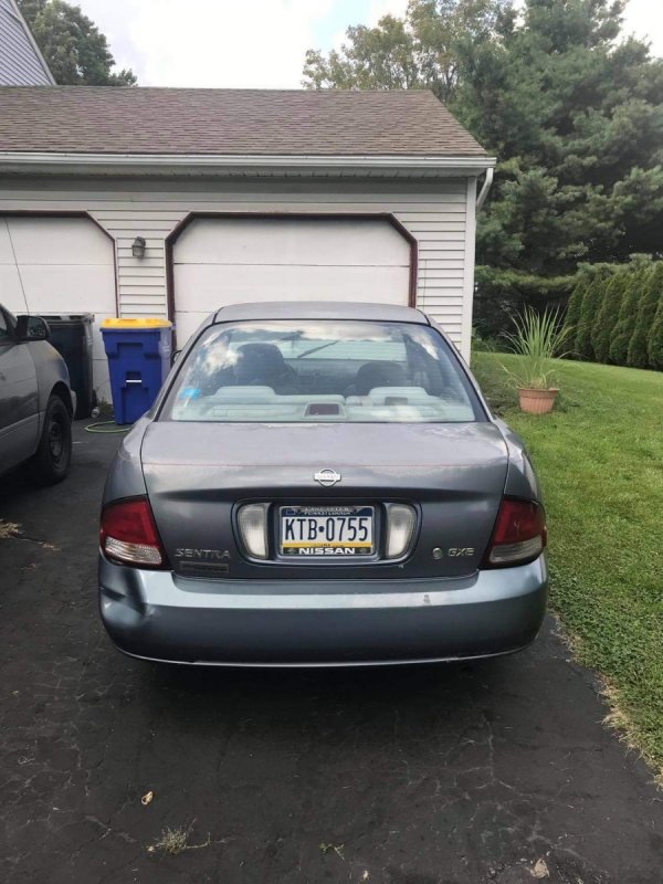 2000 Nissan Sentra For Sale in Ephrata, PA - Salvage Cars